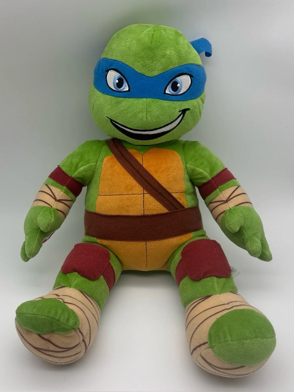 Build-A-Bear Leonardo Plush - Green with Blue Mask